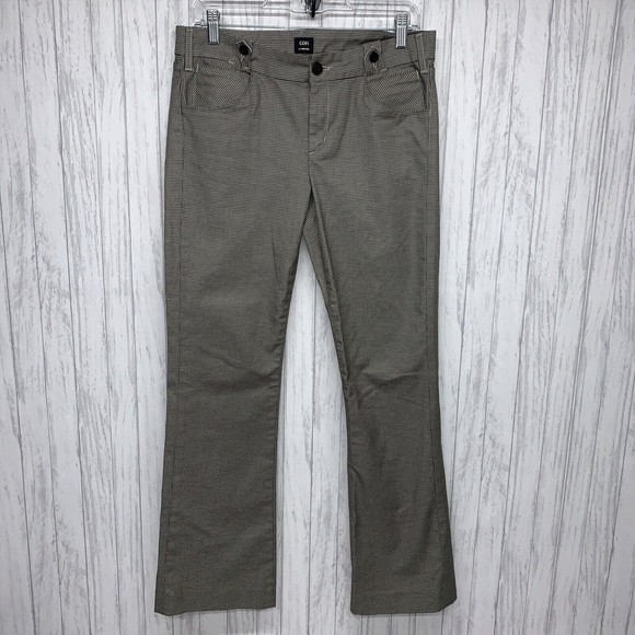 Womens Size 29 Citizens Of Humanity Houndstooth Print Bootcut Pants EUC - Picture 1 of 6